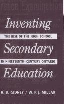 Inventing Secondary Education