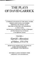 The Plays of David Garrick, Volume 6