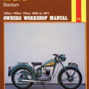 BSA Bantam Owners Workshop Manual