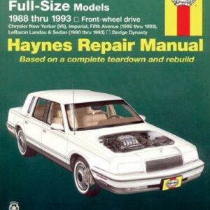 Chrysler Full-Size Models, 1988-1993