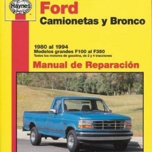 Ford camionetas y Bronco 1980 al 1994