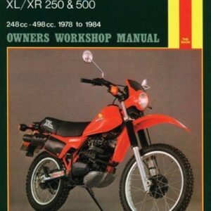 Honda XL/XR 250 and 500 Owners Workshop Manual