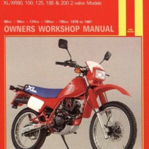 Honda XL-XR 80, 100, 125, 185 and 200 Owners Workshop Manual, No. M566