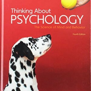 Thinking About Psychology, High School Version