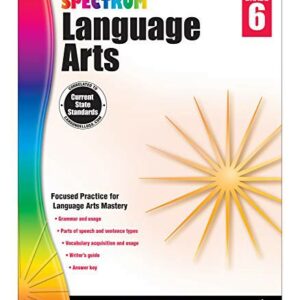 Spectrum Language Arts, Grade 6