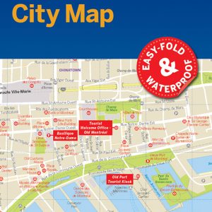 Lonely Planet Montreal City Map book cover