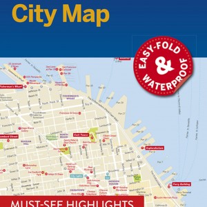 Lonely Planet San Francisco City Map book cover