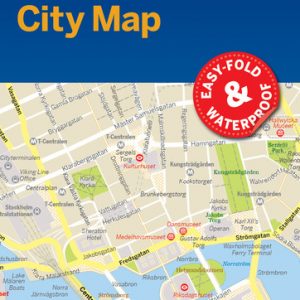 Lonely Planet Stockholm City Map book cover