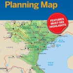 Lonely Planet Vietnam Planning Map book cover