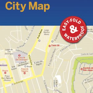 Lonely Planet Lisbon City Map book cover