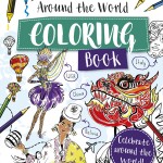 Lonely Planet Kids Around the World Coloring Book book cover