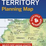 Lonely Planet Northern Territory Planning Map book cover