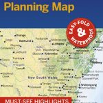 Lonely Planet New South Wales & ACT Planning Map book cover