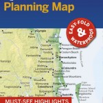 Lonely Planet Queensland Planning Map book cover