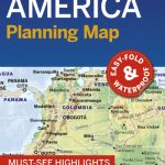 Lonely Planet South America Planning Map book cover