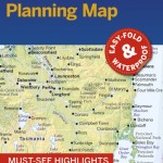 Lonely Planet Tasmania Planning Map book cover