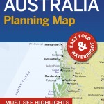 Lonely Planet Western Australia Planning Map book cover