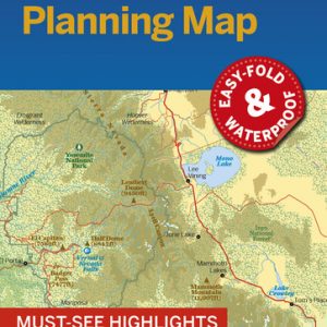 Lonely Planet Yosemite National Park Planning Map book cover