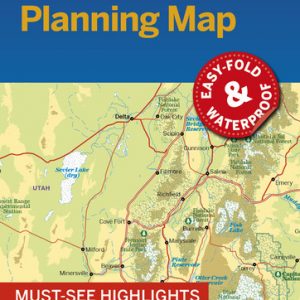 Lonely Planet Zion & Bryce Canyon National Parks Planning Map book cover