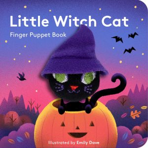 Little Witch Cat: Finger Puppet Book book cover