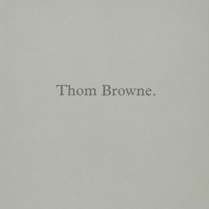 Thom Browne. book cover