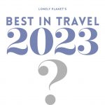 Lonely Planet's Best in Travel 2023 book cover