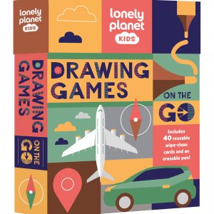 Lonely Planet Kids Drawing Games on the Go book cover