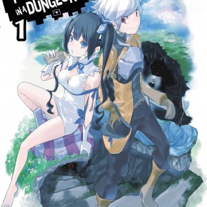 Is It Wrong to Try to Pick Up Girls in a Dungeon?, Vol. 1 (light novel) book cover