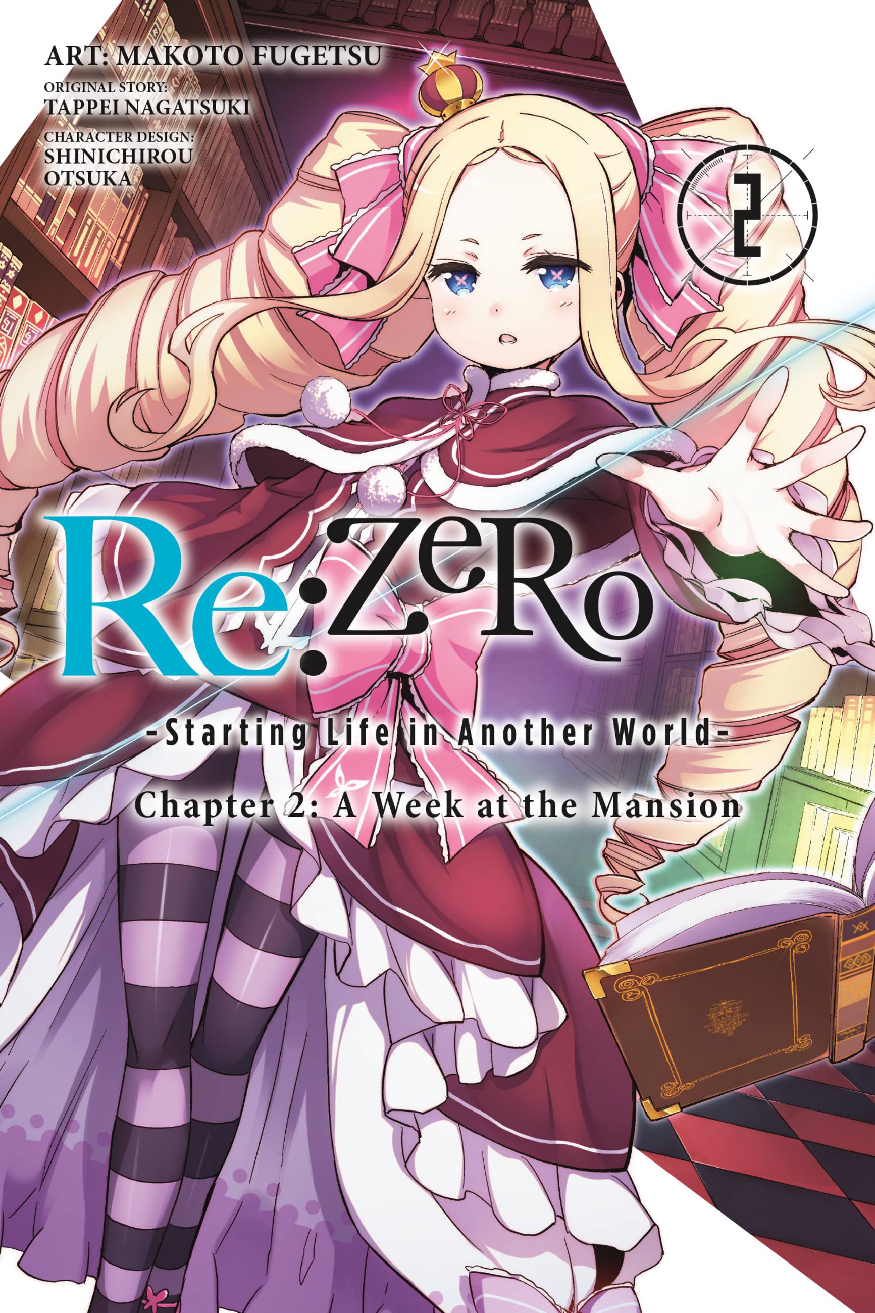 Re:ZERO -Starting Life in Another World-, Chapter 2: A Week at the Mansion, Vol. 2 (manga) book cover