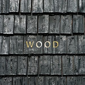 Wood book cover