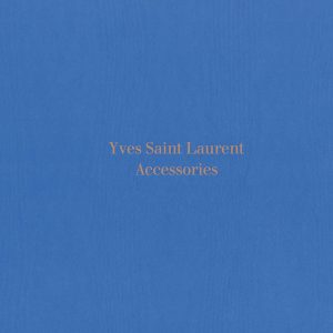 Yves Saint Laurent book cover