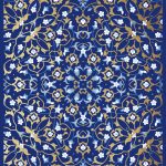 Blue Pattern Journal book cover