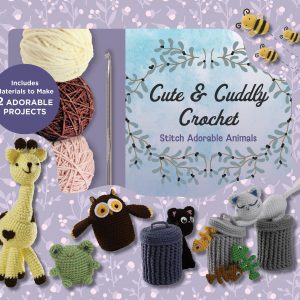 Cute and Cuddly Crochet Kit book cover