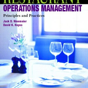 Restaurant Operations Management book cover