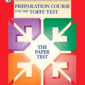 TOEFL PAPER PREP COURSE w/CD; without Answer Key book cover