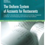 Uniform System of Accounts for Restaurants, The book cover