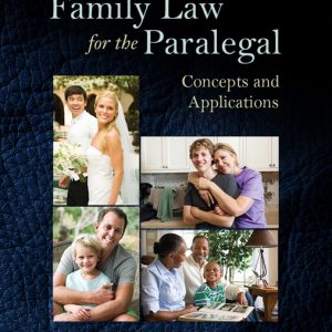 Family Law for the Paralegal book cover
