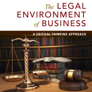 Legal Environment of Business, The book cover