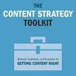 Content Strategy Toolkit, The book cover