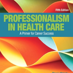 Professionalism in Health Care book cover