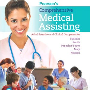 Pearson's Comprehensive Medical Assisting book cover