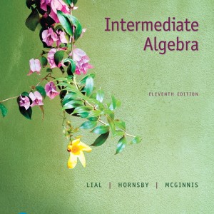 Intermediate Algebra book cover