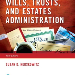 Wills, Trusts, and Estates Administration book cover