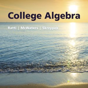 College Algebra book cover
