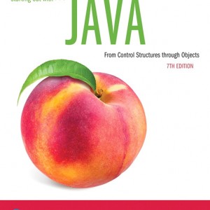 Starting Out with Java book cover
