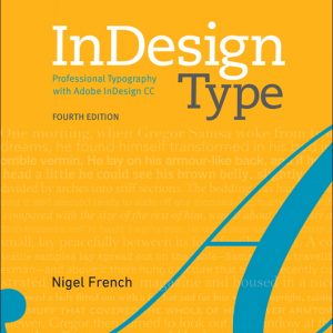 InDesign Type book cover