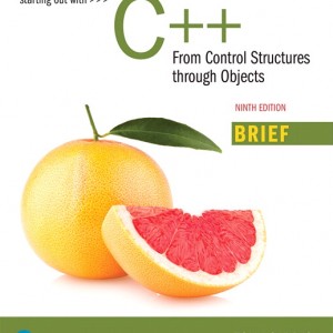 Starting Out with C++ book cover