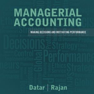 Managerial Accounting book cover