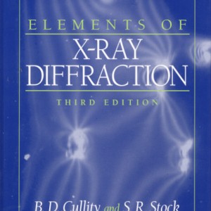 Elements of X-Ray Diffraction book cover