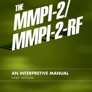 MMPI-2/MMPI-2-RF, The book cover